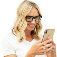 Blue Light Blocking Glasses for Women and Men - Stylish Blue Blocker Eye Glasses for Computer, Gaming, TV, Tablet, Phone - Anti Glare Lens to Reduce Eyestrain and Eye Fatigue, Sleep Better