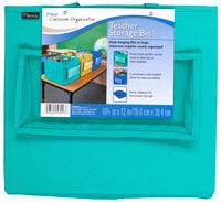Mead Teacher Storage Bin, Teal (72286)