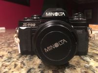 Minolta X-700 Film Camera and Accessories