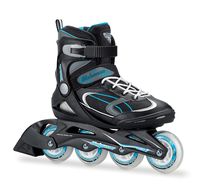 Bladerunner by Rollerblade Advantage Pro XT Women's Adult Fitness Inline Skate, Black and Light Blue, Inline Skates, Black/Light Blue, Size 10
