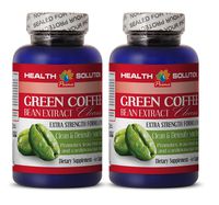 Metabolism Booster for Weight Loss for Women - Green Coffee Cleanse - Green Coffee for Diet - 2 Bottles 120 Capsules