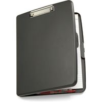 Officemate Storage Clipboard Case with Low Profile Clip, Gray (83375)