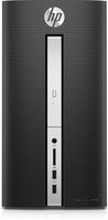 HP Pavilion 510-P026 Desktop PC Tower Core i5-6400T Quad-Core 12GB DDR4-2133 SDRAM 1TB Hard Drive Intel HD Graphics 530 Ultra Slim-tray SuperMulti DVD Burner Windows 10(Renewed)