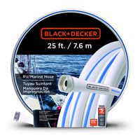 BLACK+DECKER BD1631 Boat/RV Hose 25'x1/2"