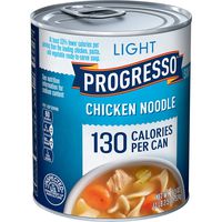 Progresso Soup, Low Fat Light, Chicken Noodle Soup, 18.5 oz Can