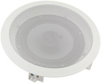 Acoustic Audio CS-ic62 6.5-Inch Round 2 Way Speaker (White)