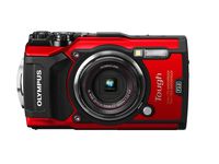 Olympus TG-5 Waterproof Camera with 3-Inch LCD, Red (V104190RU000) (Renewed)