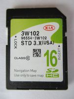 3W102 2014 2015 2016 KIA SPORTAGE Navigation MAP Sd Card ,GPS UPDATE , U.S.A OEM PART # 96554-3W102 3.X 16GB