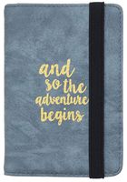 Casmonal Passport Holder Cover Wallet RFID Blocking Leather Card Case Travel Document Organizer(Newcastle Blue Vintage)