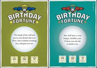 Quiplip Misfortune Birthday 6) Greeting Cards