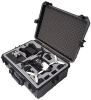 Professional Carry case fits for Parrot Bebop 2 and Bebop 2 Power with Sky Controller 2 and Goggles Made by MC-CASES - Excellent Cases - The Original (Parrot Bebop 2 FPV)