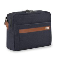 Briggs & Riley Kinzie Street Micro Messenger Laptop Bag, Navy, One Size