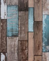 16.4Ft Wood Plank Wallpaper Wood Wallpaper Stick and Peel Wood Contact Paper Self Adhesive Wallpaper Removable Wallpaper Wood Look Wallpaper Rustic Vintage Reclaimed Distressed Wood Wallpaper Roll 3D