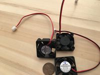 3 Pieces BXR 3010s 30x30x10 2 wires Brushless DC Cooling Fan Blower 12V Fans c12