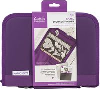 Crafter's Companion CC-STOR-DIE-S Folder-Small Die & Stamp Storage, Purple