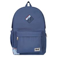 Fashion Waterproof Travel Laptop Backpack for Teenager School Rucksack Fit 15.6" (Navy Blue)