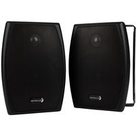 Dayton Audio IO525B 5-1/4" 2-Way Indoor/Outdoor Speaker Pair Black