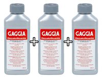 Gaggia Decalcifier Descaler Solution 250ml (3 Bottles)