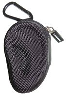 CASEBUDi Ear Shaped Case for Your Earbuds | Black Ballistic Nylon