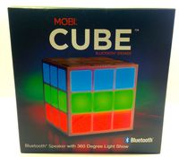 Mobi Cube Bluetooth Speaker 360° Light Show