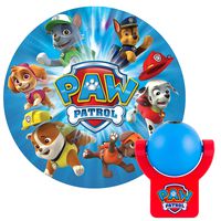 Projectables, 1 PAW Patrol LED Night Light, Plug-in, Dusk to Dawn Sensor, Nickelodeon, UL-Listed, Image on Ceiling, Wall, or Floor, Ideal for Bedroom, Nursery, Bathroom, 30604
