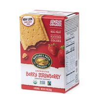 Nature's Path Unfrosted Berry Strawberry Toaster Pastries, Healthy, Organic, 11-Ounce Box