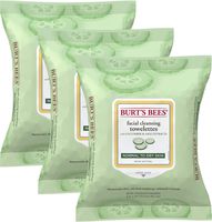 Burt's Bees Sensitive Facial Cleansing Towelettes with Cucumber and Sage - 30 Count (Pack of 3)