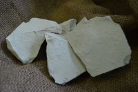 SUNNY edible Chalk chunks (lump) natural for eating (food), 4 oz (113 g)