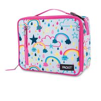 PackIt PKO-CB-RNS Freezable Classic Lunch Box, Rainbow Sky