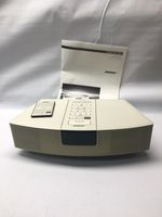 Bose Acoustic Wave Clock Radio AWR1-1W with Remote and Pedestal