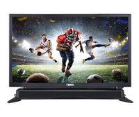 NAXA Electronics NTD-2460 24-inch 720p HD Class LED TV with Built-in Sound Bar & DVD Player, Black