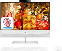 Latest HP Pavilion All-in-One Desktop Computer, 23.8" FHD IPS Touchscreen, Intel 6-Core i5-8400T Up to 3.3 GHz 16GB RAM 512GB PCIe SSD WiFi Webcam Bluetooth Type-C Wireless KB& Mouse Win 10