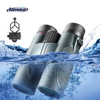 AOMEKIE 10x42 Binoculars for Adults Waterproof Lightweight Compact Binocular for Bird Watching Travel Stargazing Hunting Concerts Sports FMC Lens with Phone Mount Strap Carrying Bag