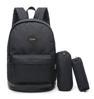 CrossLandy Classic School Bookbag Lightweight College 15" Laptop Backpack Set
