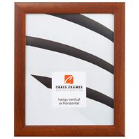 Craig Frames 23247616 14 x 24 Inch Picture Frame, Smooth Wood Grain Finish, 1-Inch Wide, Walnut Brown