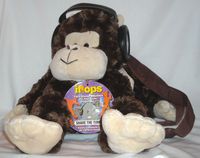 iflops Share the Tunes! MONKEY mp3 twin speaker system