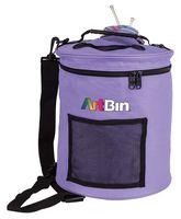 ArtBin 6807SA Yarn Drum, Knitting And Crochet Tote Bag - Periwinkle