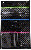 Teacher Created Resources 20782 Chalkboard Brights 8 Pocket Small Storage Pocket Chart (15" x 23")