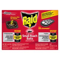 Raid Double Control Small Roach Baits Plus Egg Stopper, 12 CT (Pack - 1)