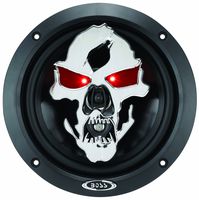 BOSS Audio SK653 Phantom Skull 6.5-Inches 3-way 350W Full Range Speaker