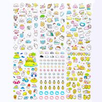 Original Mini Cartoon Laptop Scrapbook Stickers Decals, Doraking Decorative Lovely Cartoon Sea Lion Emojis Stickers for Scrapbook, Laptops, Monitor, Pen Case, Water Bottle(Sea Lion, 6Boards/ Pack)