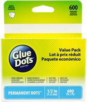 Glue Dots 11350 5" Permanent Dot Sheets Value Pack