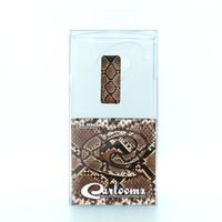 Earloomz 95 Snakeskin Bluetooth Headset - Retail Packaging - Brown