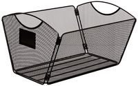 Safco Products 2163BL Onyx Mesh Desktop Tub File, Legal Size, Black