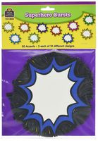 Teacher Created Resources Superhero Bursts Accents (5830)