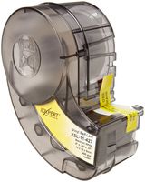 Brady Self-Laminating Vinyl Label Tape (XSL-11-427) - Black on White, Translucent Tape - Compatible with IDXPERT Label Makers - .75" Height.5" Width