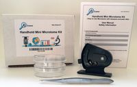 Handhold Mini Microtome Kit - Easy to Use Microtome with Tweezers and Petri Dish