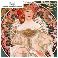 Retrospect Group Alphonse Mucha 2019 Square Calendar (YS 1021)