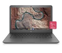 HP Chromebook 14-inch Laptop with 180-Degree Hinge, Touchscreen Display, AMD Dual-Core A4-9120 Processor, 4 GB SDRAM, 32 GB eMMC Storage, Chrome OS (14-db0060nr, Chalkboard Gray) (Renewed)