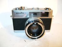 Vintage Minolta 7s 35mm Camera